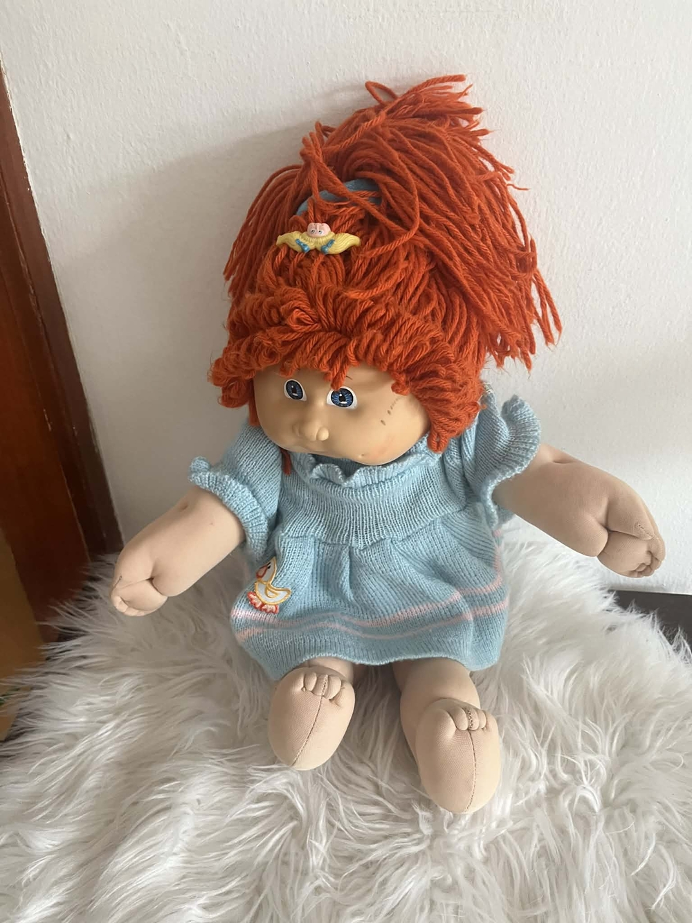 Cabbage Path Kid Vintage 1980 Woolen Hair Very Good Condition